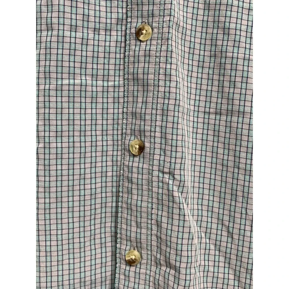 The North Face Men Size L Multicolor Short Sleeve Full Button Shirt